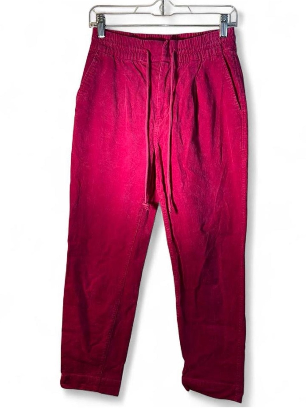 GAP Women's Straight Leg Pants - Fuchsia